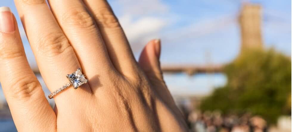 Is it better to get an engagement ring too big or too small