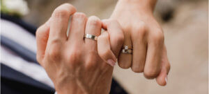 Do you choose wedding rings together